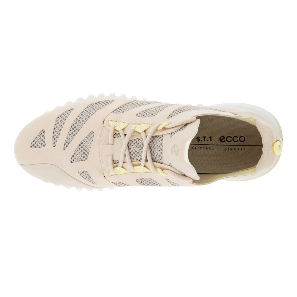 Tenis Mujer - ECCO Zipflex Bajos Tex - Beige - DGH173962